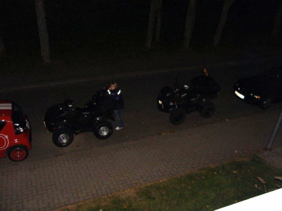 Kurz vor einer Nachtfahrt Kurz vor einer Nachtfahrt